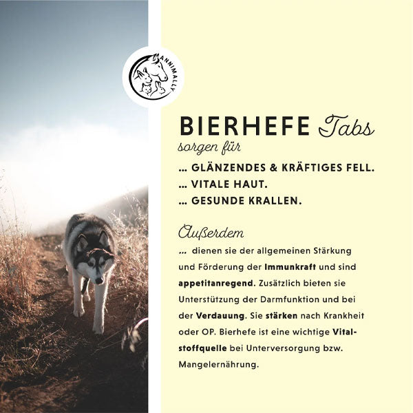 ANNIMALLY Beer Yeast Tablets