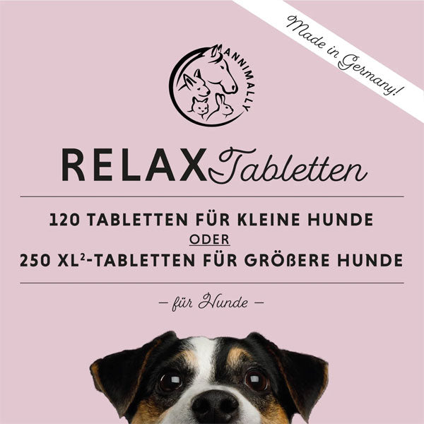 ANNIMALLY Relax Tablets for smaller dogs