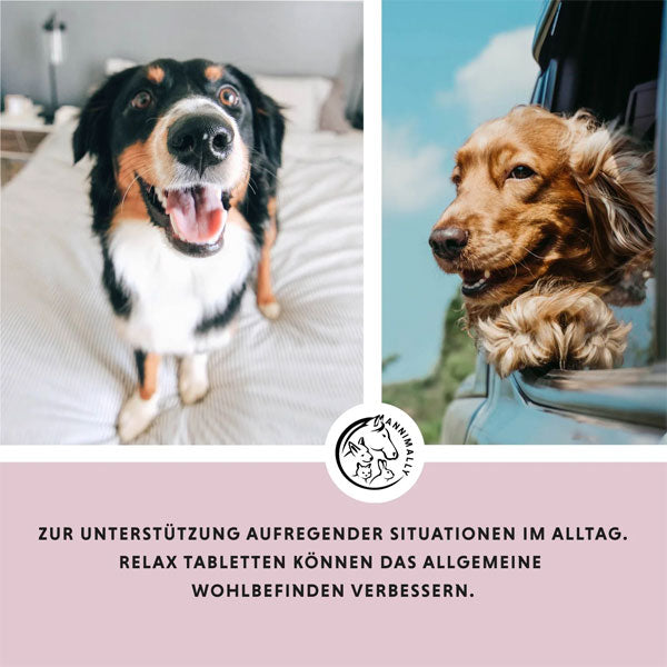 ANNIMALLY Relax Tablets for smaller dogs