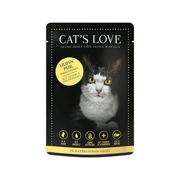 CAT’S LOVE Adult Pur Huhn im Beutel