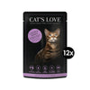 CAT’S LOVE Adult Mix Lachs und Huhn im Beutel