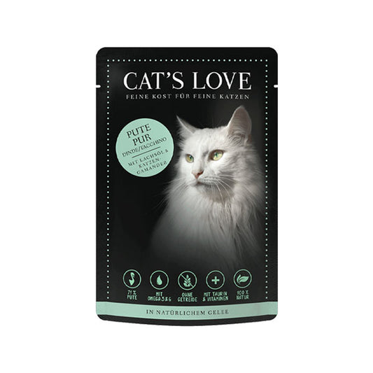 CAT'S LOVE Adult Pur Turkey in a pouch