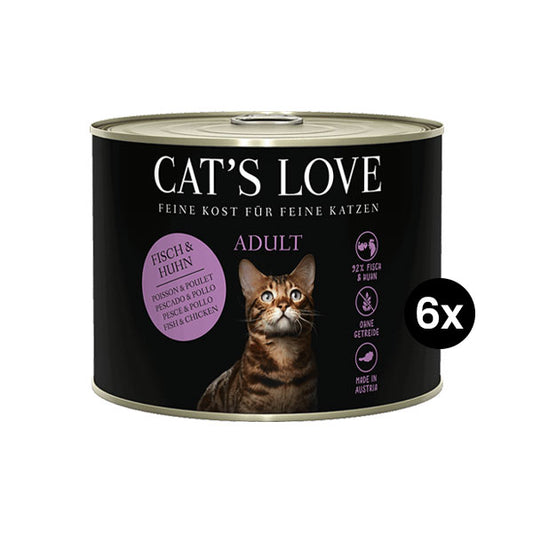 CAT’S LOVE Adult Mix Fisch und Huhn