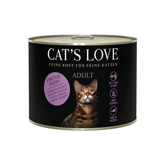 CAT’S LOVE Adult Mix Fisch und Huhn