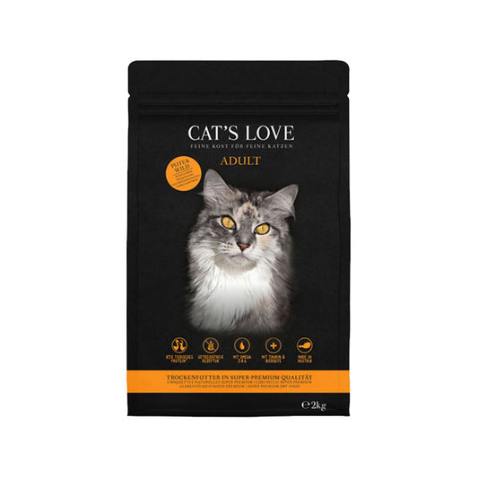 CAT’S LOVE Trocken Adult Pute & Wild