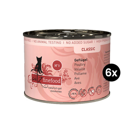 CATZ FINEFOOD Classic Nr. 3 Geflügel