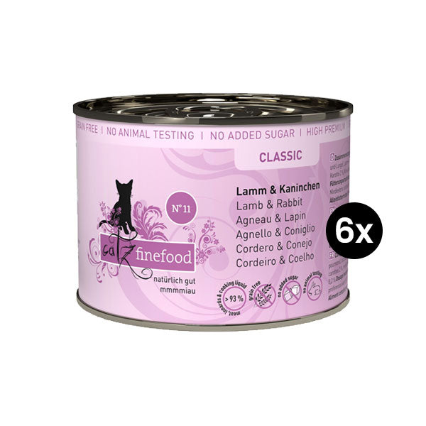 CATZ FINEFOOD Classic No. 11 Lamb &amp; Rabbit