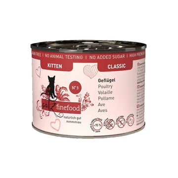 CATZ FINEFOOD Kitten Nr. 3 Geflügel