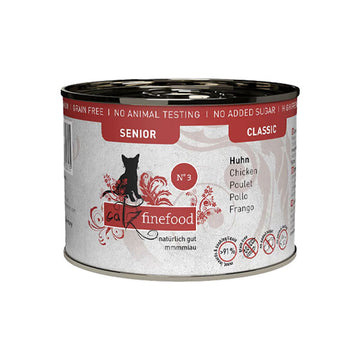 CATZ FINEFOOD Senior Nr. 3 Huhn