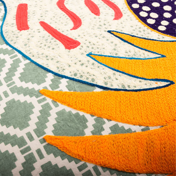 DOG WITH A MISSION Rocking Tiger Lounger Cushion