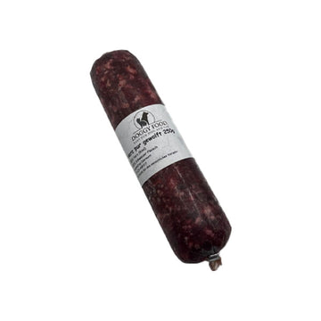 DOGGY FOOD Rinderherz, geschnetzelt