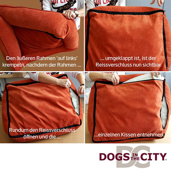 DOGS IN THE CITY Abbey dog ​​bed 