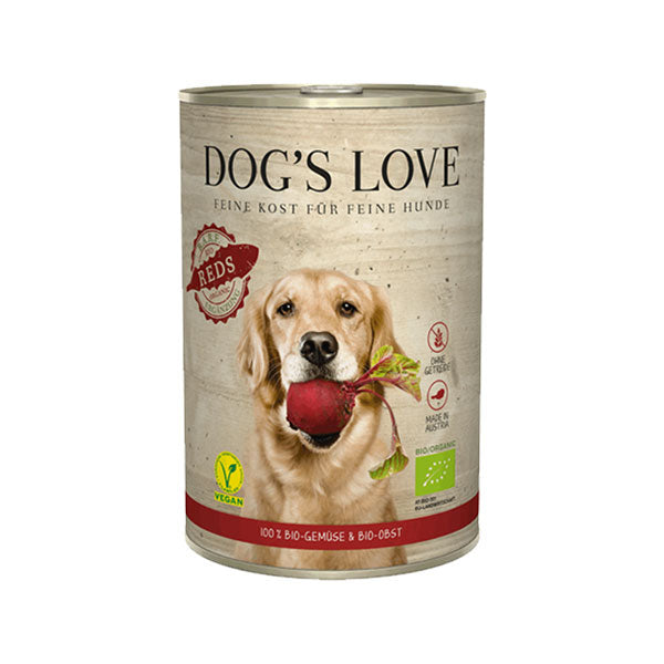 DOG'S LOVE Organic Vegans Reds