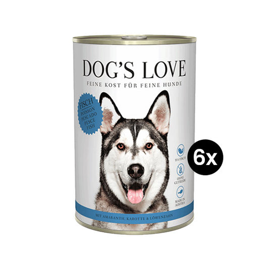 DOG’S LOVE Adult Classic Menü Fisch