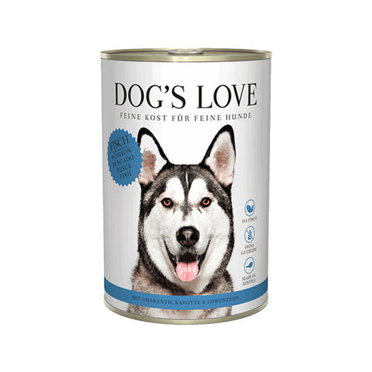 DOG’S LOVE Adult Classic Menü Fisch