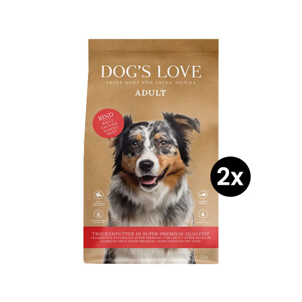 DOG'S LOVE Adult Dry Beef