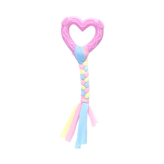 GOLDENWAY Puppy teething ring heart