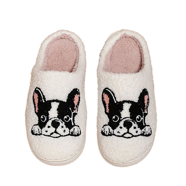 GOLDENWAY slippers Frenchie