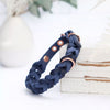 GOLDENWAY dog collar, braided 