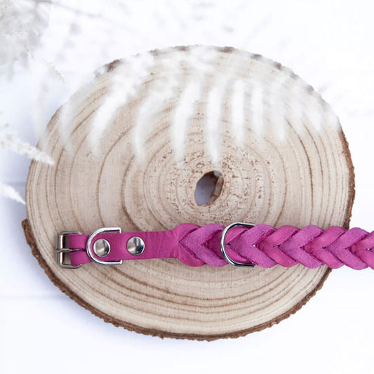 GOLDENWAY dog collar, braided 