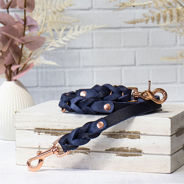 GOLDENWAY dog leash, braided