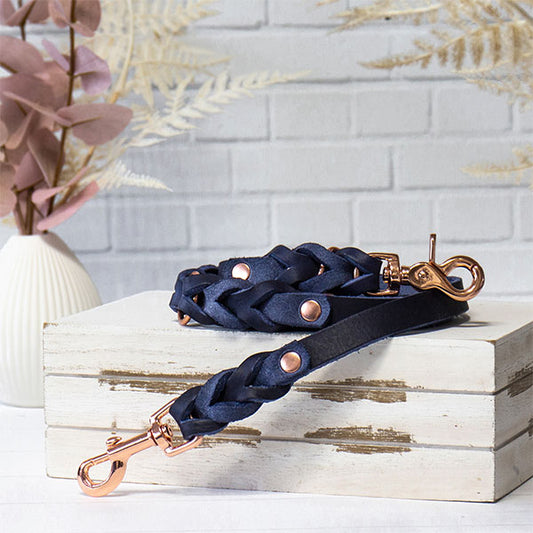 GOLDENWAY Hundeleine, geflochten