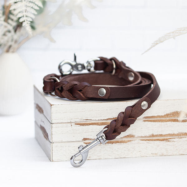 GOLDENWAY dog leash, braided