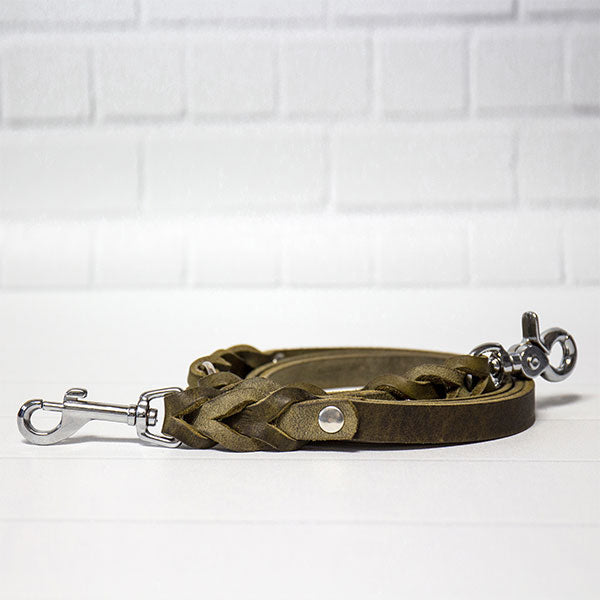 GOLDENWAY dog leash, braided