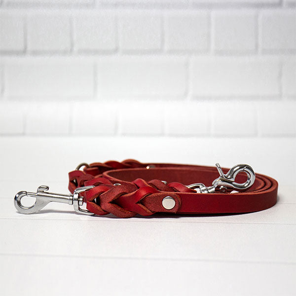 GOLDENWAY dog leash, braided