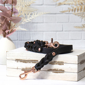 GOLDENWAY dog leash, braided