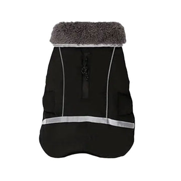 GOLDENWAY Jacke mit Plüschkragen