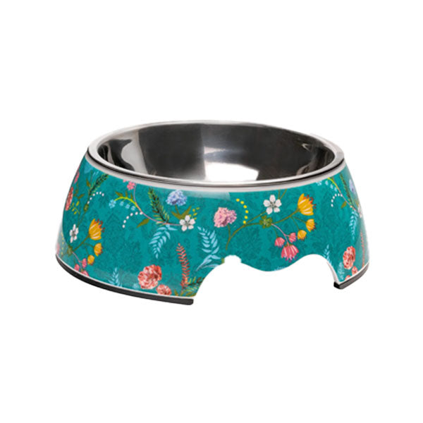 GOLDENWAY feeding bowl with flower design