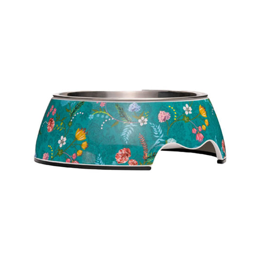 GOLDENWAY feeding bowl with flower design