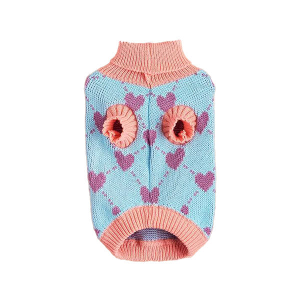 GOLDENWAY sweater with hearts