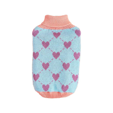 GOLDENWAY sweater with hearts