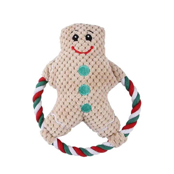 GOLDENWAY Christmas pull toy gingerbread man