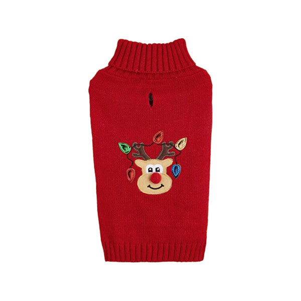 GOLDENWAY Christmas Reindeer Sweater