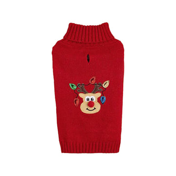 GOLDENWAY Christmas Reindeer Sweater