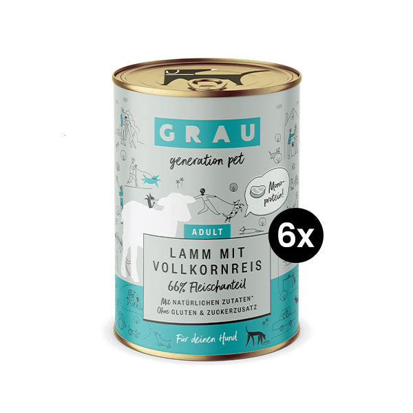 GREY Dog Adult Menu Lamb