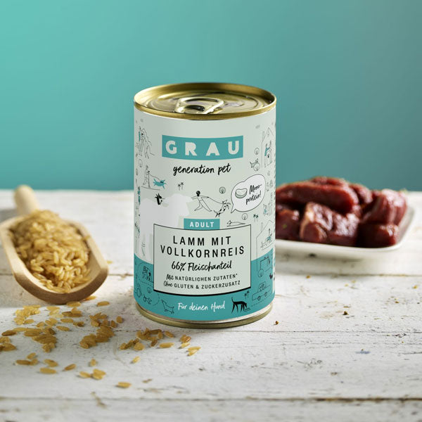 GREY Dog Adult Menu Lamb