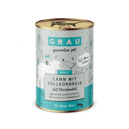 GREY Dog Adult Menu Lamb