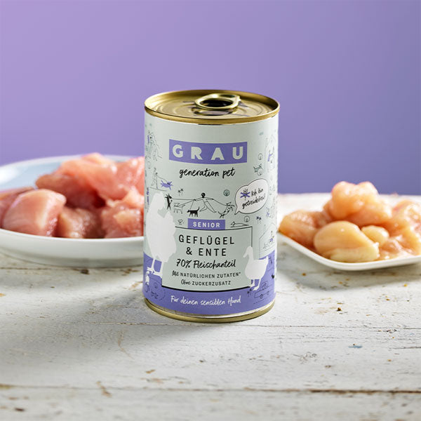 GREY Dog Senior Poultry &amp; Duck