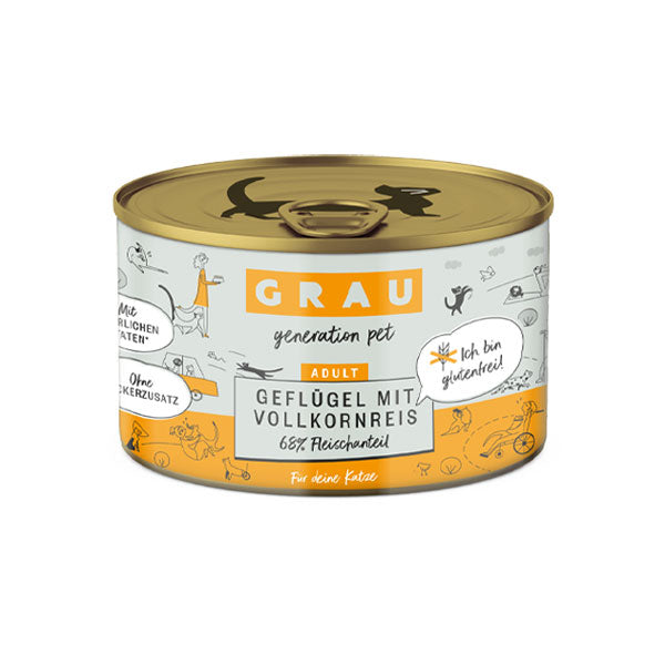 GRAU Cat Adult Poultry with Whole Grain Rice