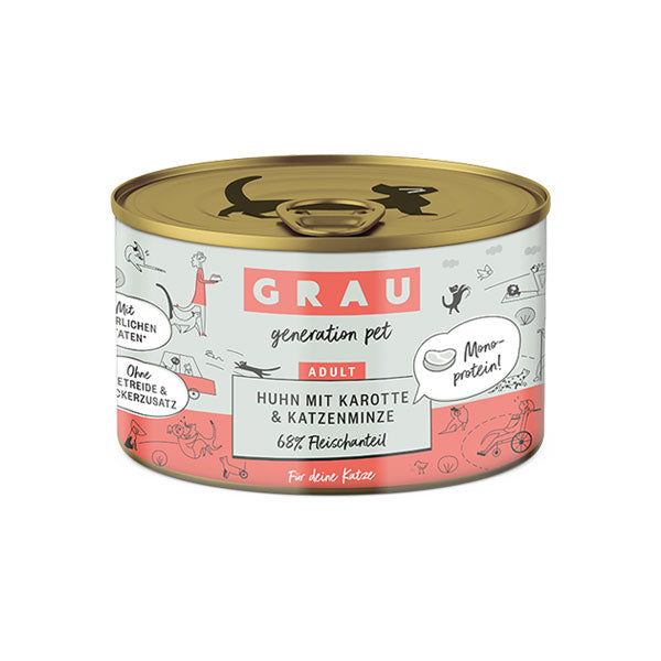 GRAU Cat Adult Chicken, Carrots and Catnip