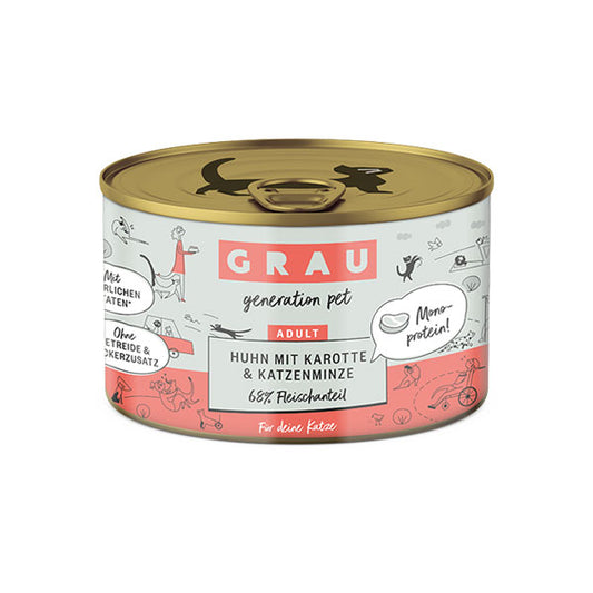 GRAU Cat Adult Chicken, Carrots and Catnip