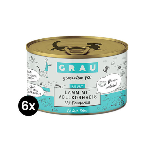 GRAU Cat Adult Lamb with Wholegrain Rice