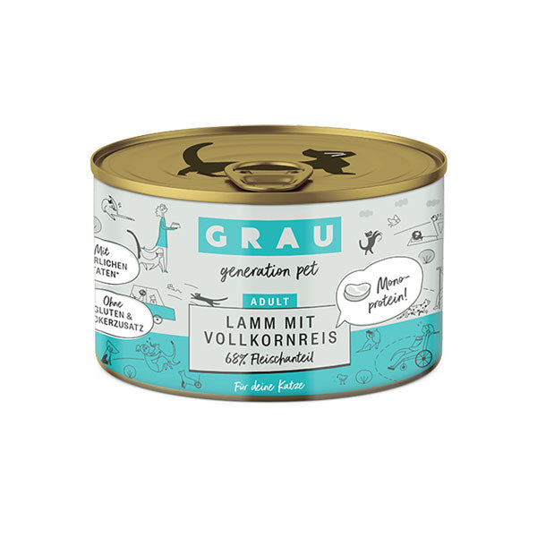 GRAU Cat Adult Lamb with Wholegrain Rice
