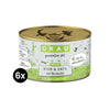 GRAU Katze Adult Rind und Ente