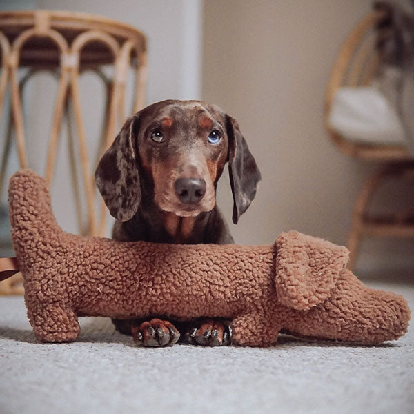 GOLDENWAY cuddly toy DOGGY with heartbeat