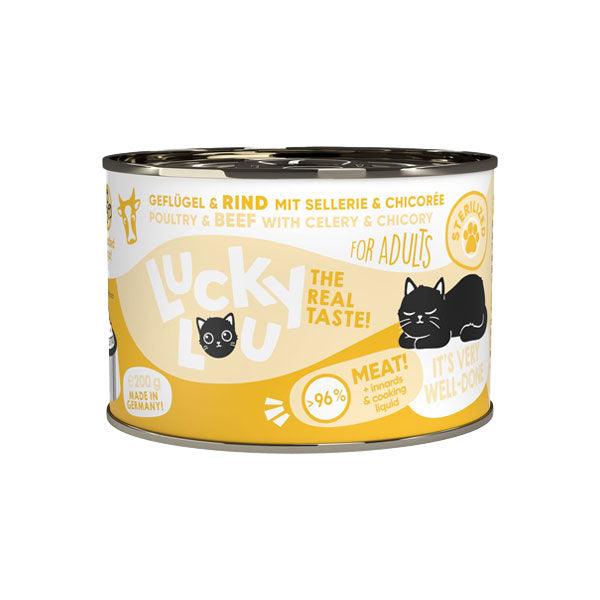 LUCKY LOU Sterilized Chicken &amp; Beef